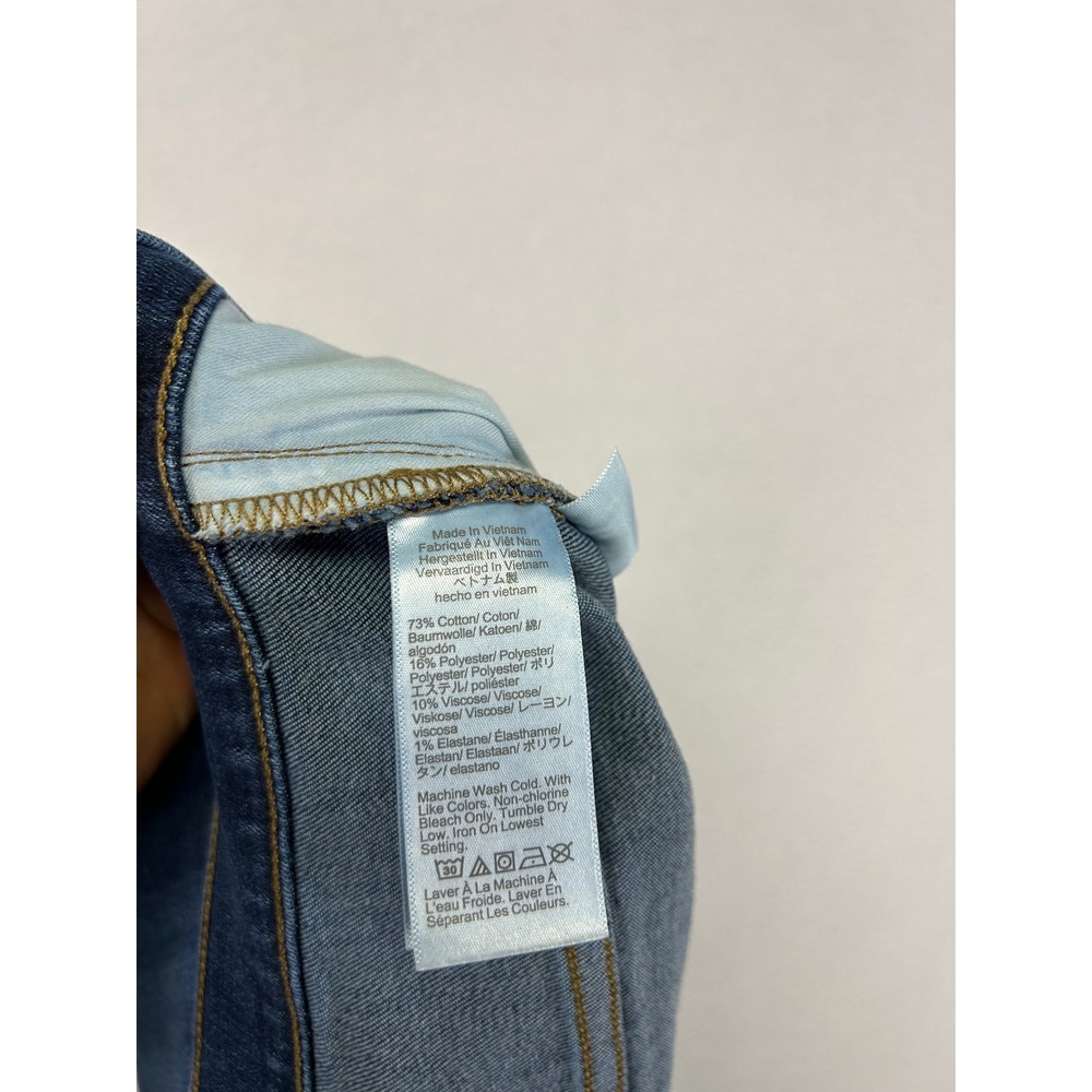 Classic Minimalist J.Crew Womens 33 Blue 9" Mid-Rise Skinny Jeans - Picture 4 of 10